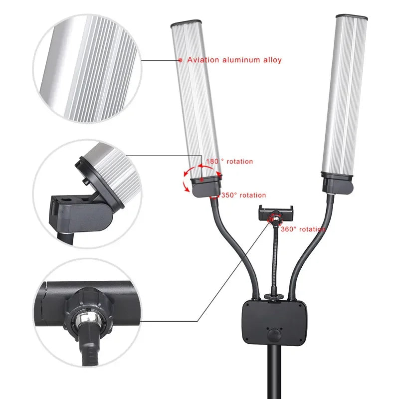 Dual Arm LED Fill Light