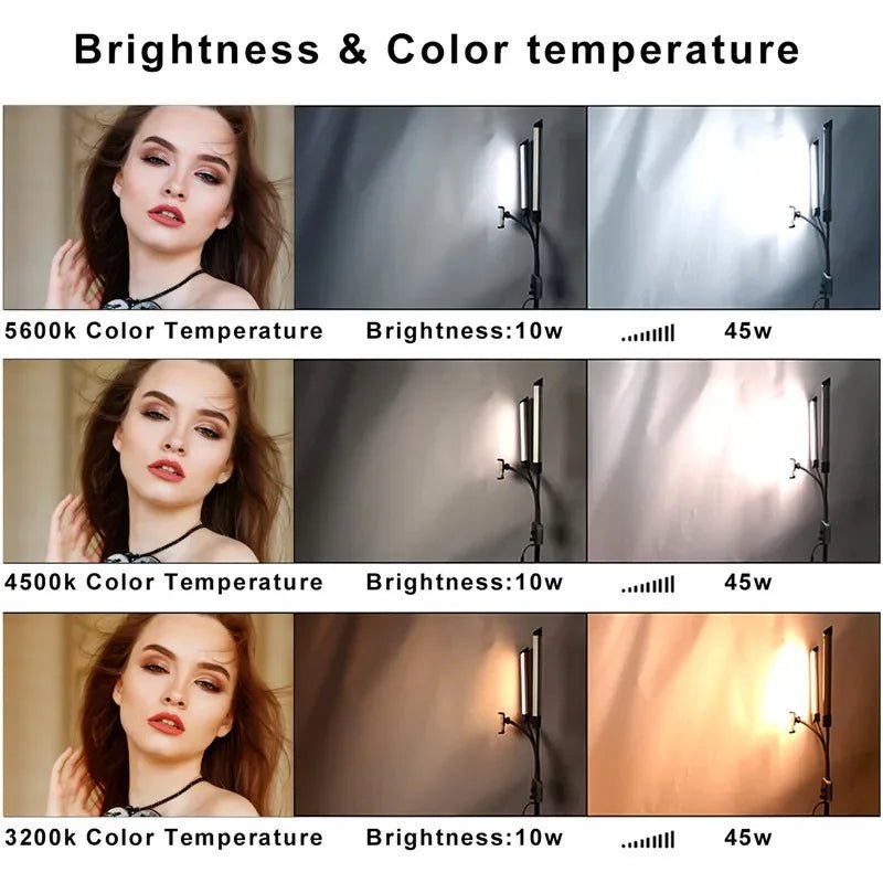 Dual Arm LED Fill Light - Influence Supply