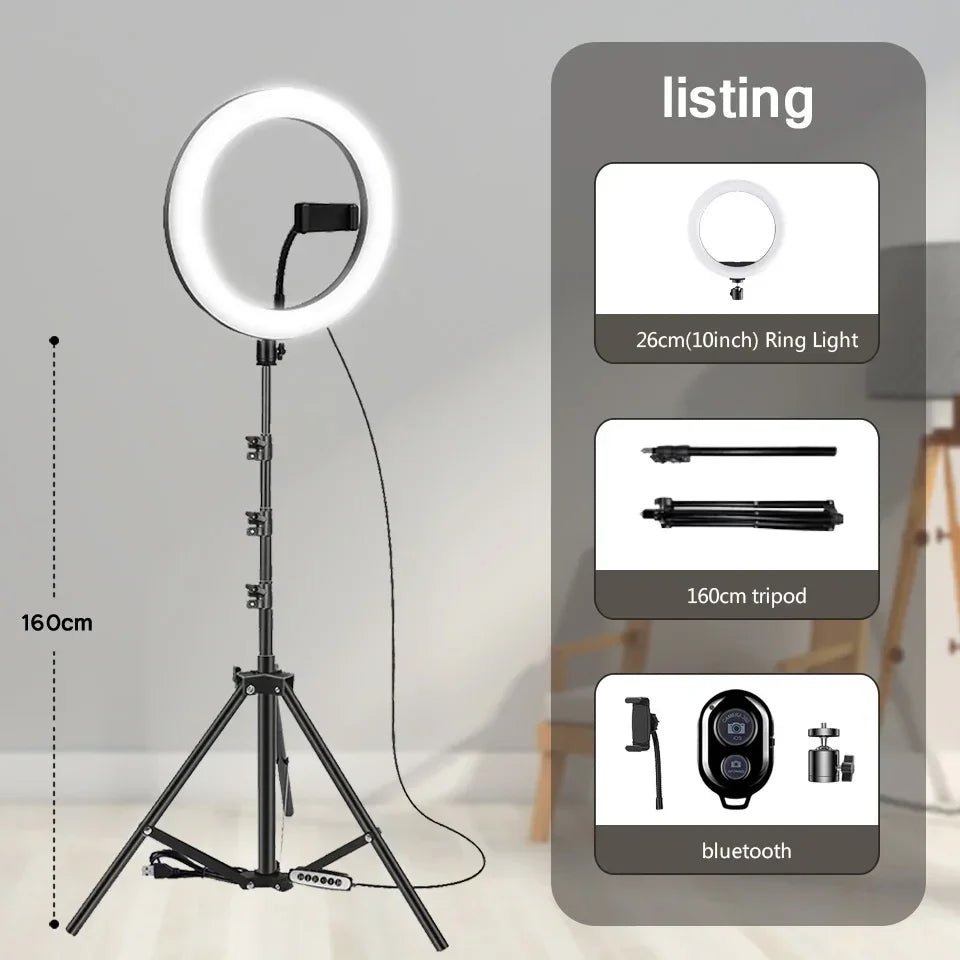 InfluenceGlow 360° Selfie Ring Light - Influence Supply