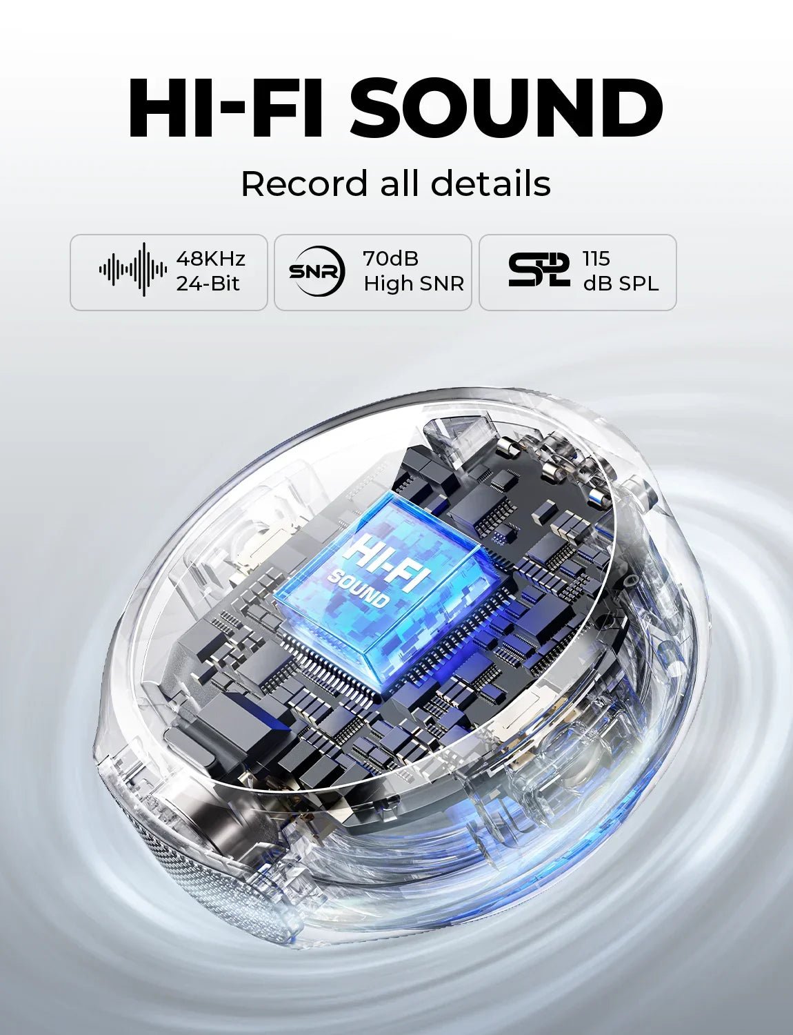 LARK M2 Wireless Lavalier Microphone - Influence Supply