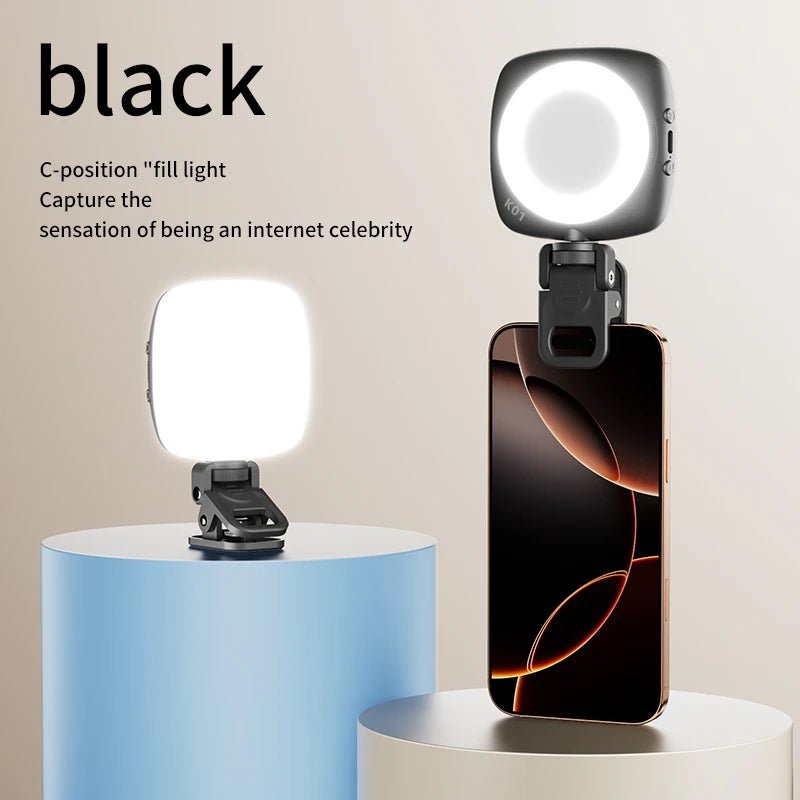 Portable Pocket Selfie Light 2000mAh - Influence Supply