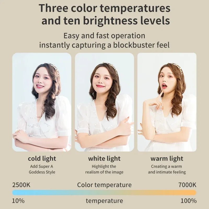 Portable Pocket Selfie Light 2000mAh - Influence Supply