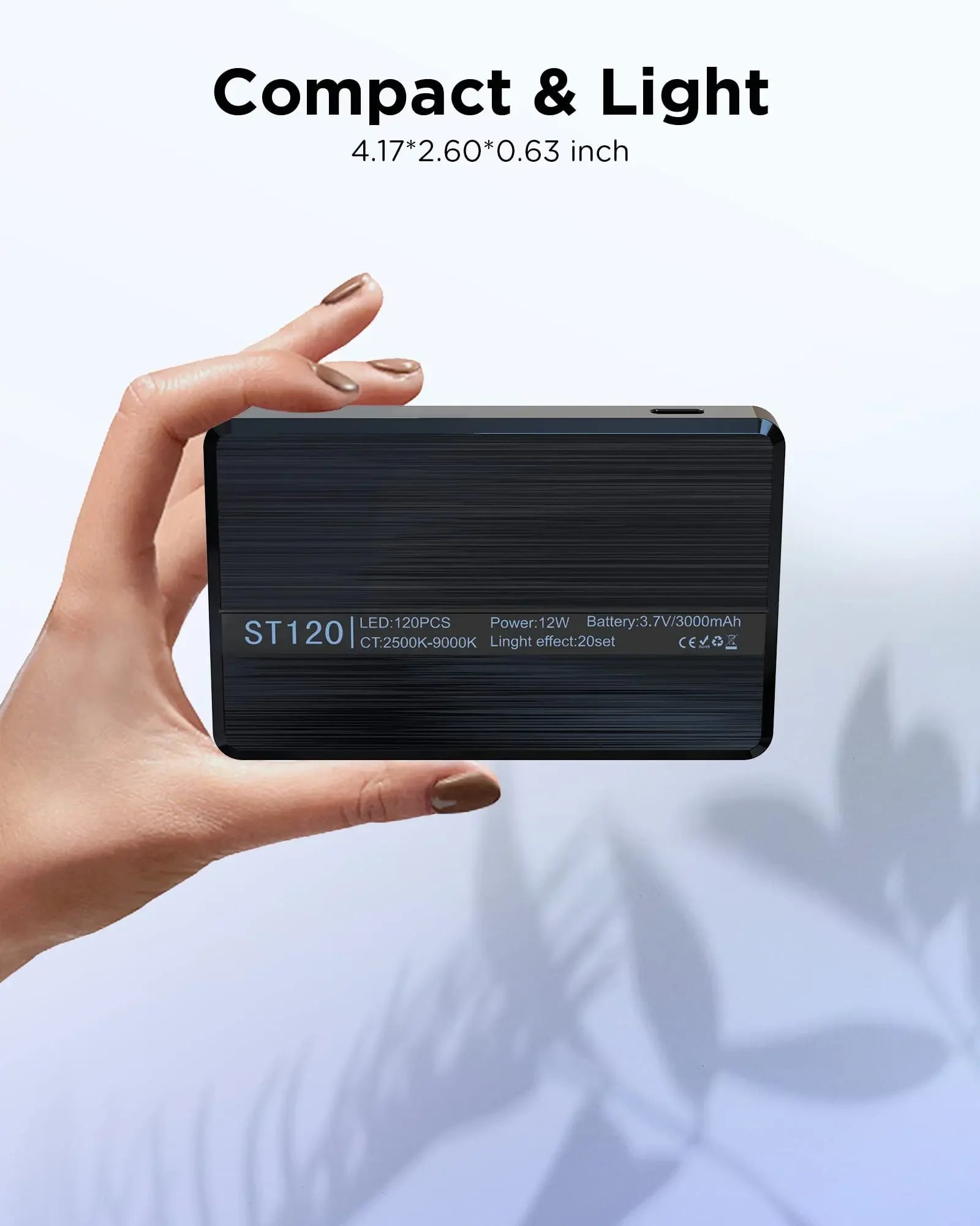 ST120 Selfie LED Ring Light - Influence Supply