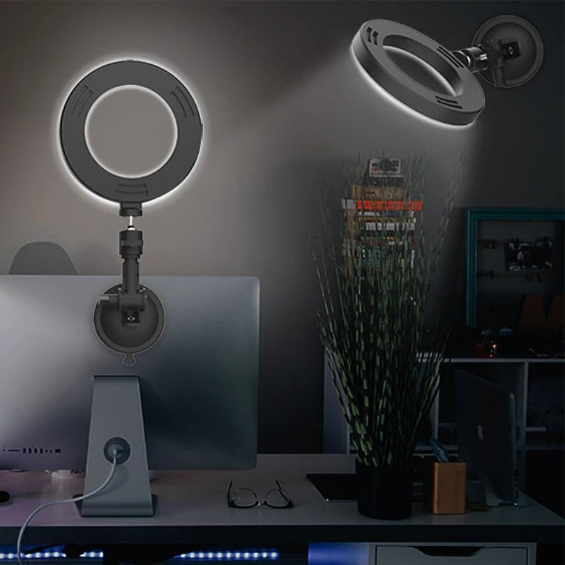 Video Conference Lighting Kit with 16cm Ring Light - Influence Supply
